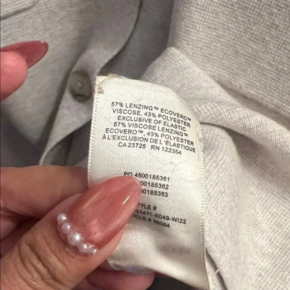 Aritzia Babaton Society Sweater, Size S, Matte Pearl - Picture 7 of 8